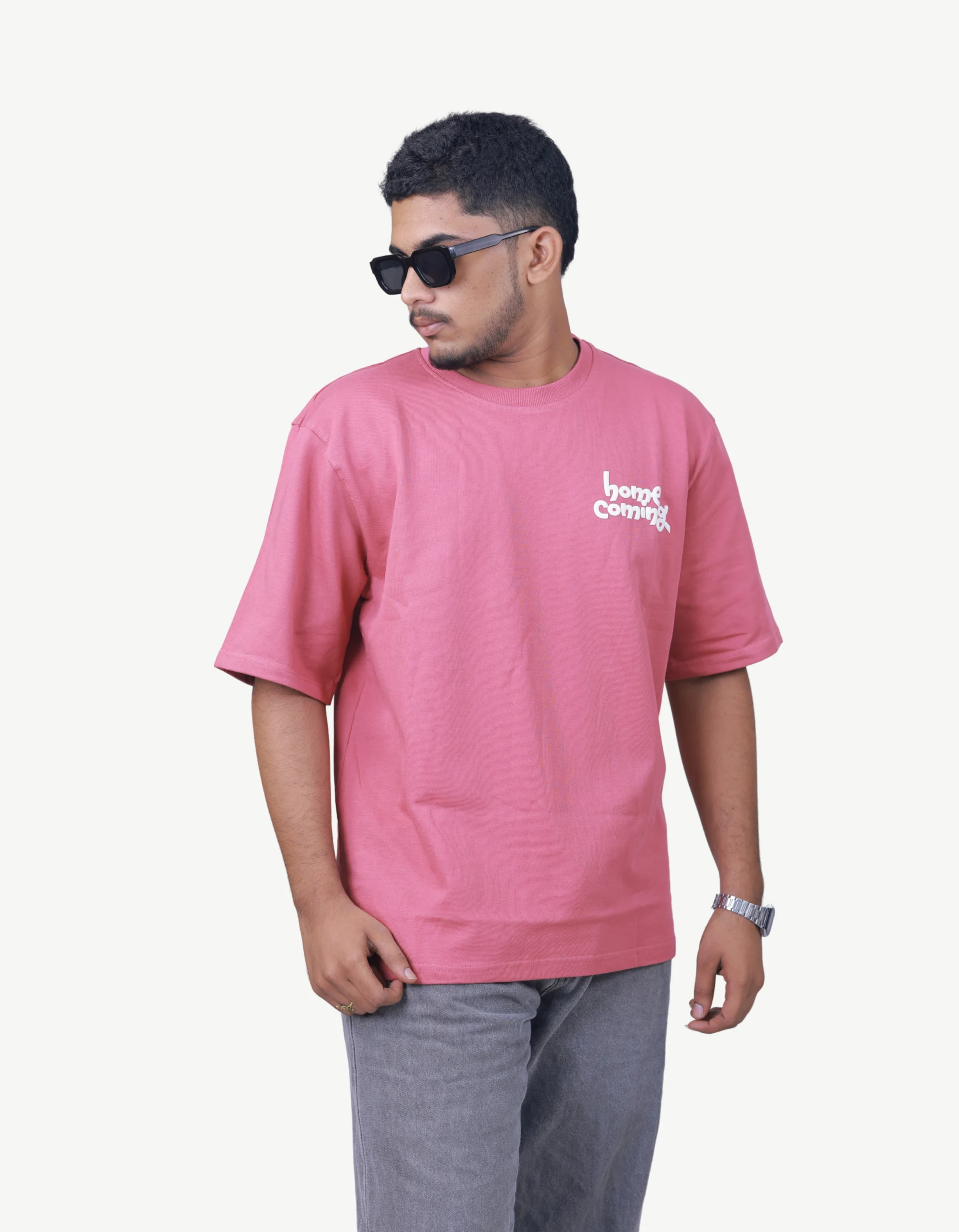 13 MUSHROOM LOOSE FIT PRINTED TEE