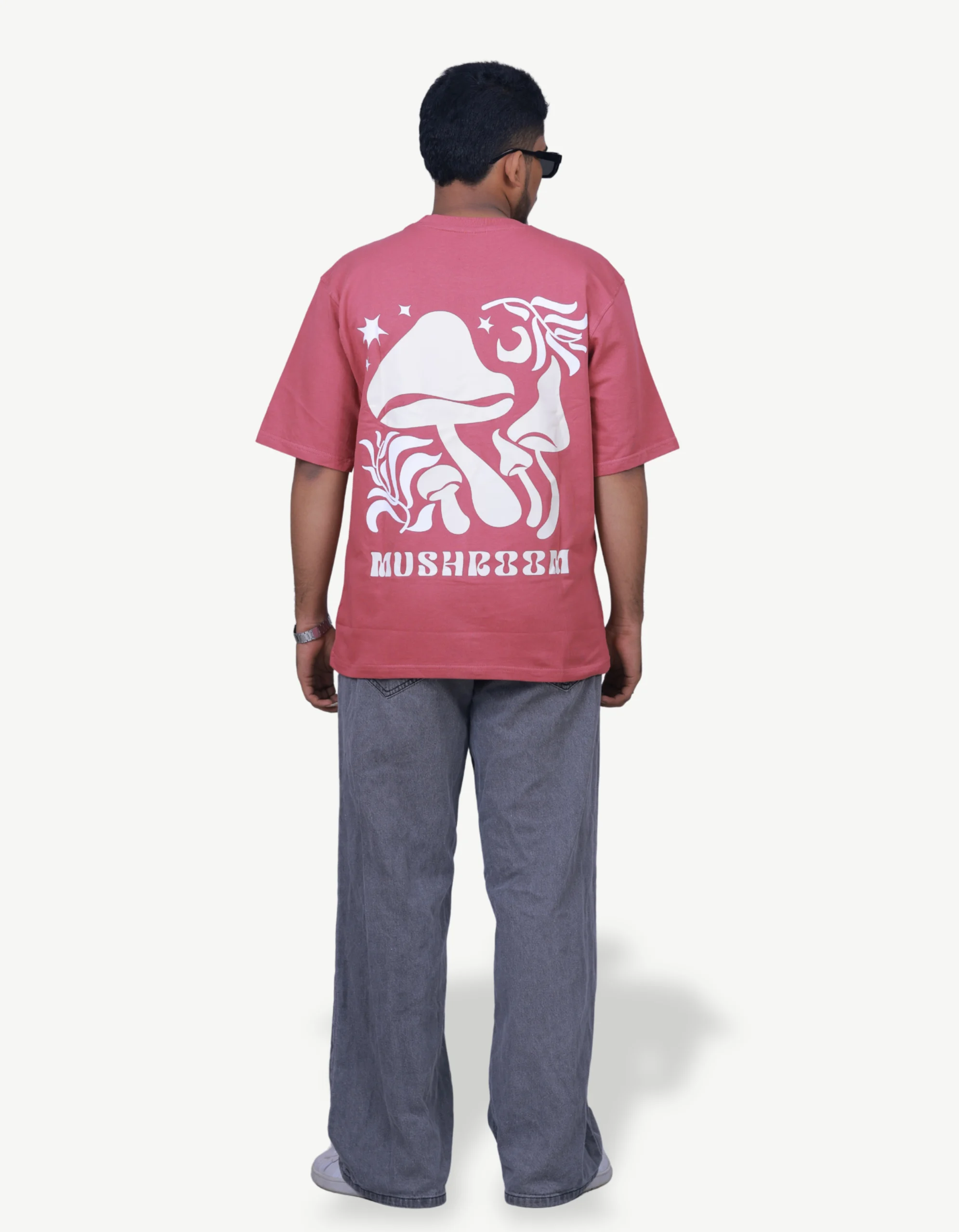 18 MUSHROOM LOOSE FIT PRINTED TEE