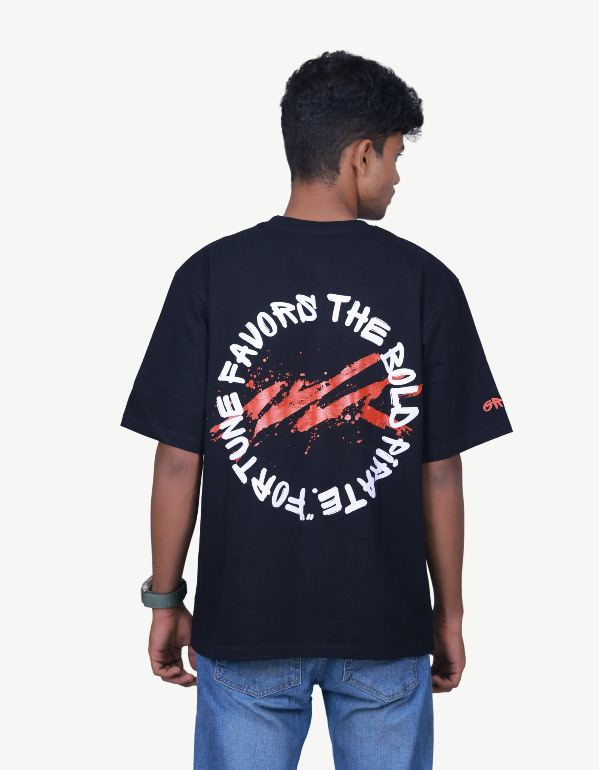 PIRATE LOOSE FIT PRINTED TEE