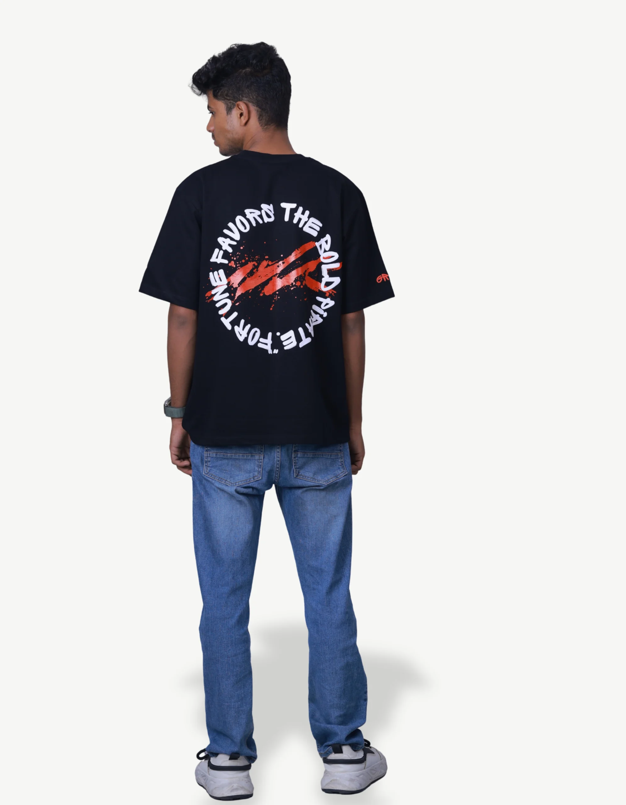 PIRATE LOOSE FIT PRINTED TEE